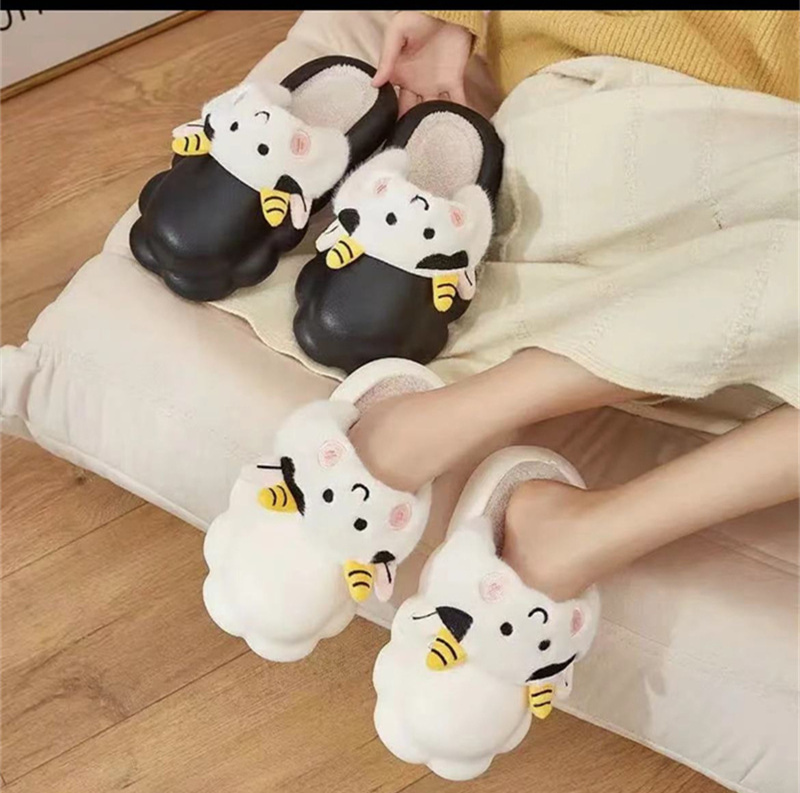 Indoor And Outdoor Cotton Slippers