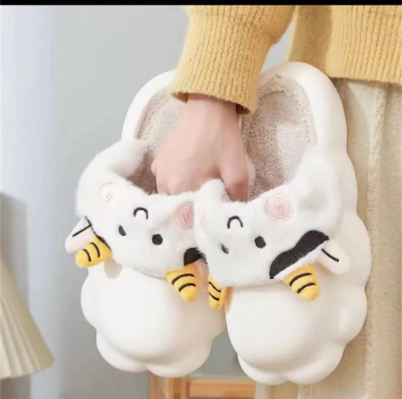 Indoor And Outdoor Cotton Slippers