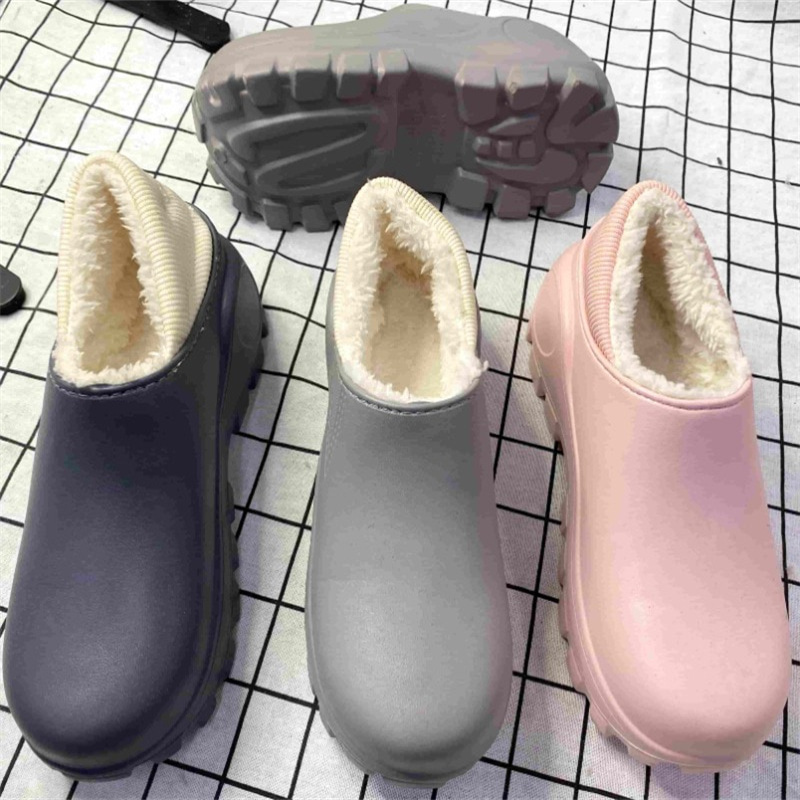 Thick-Sole Non-Slip  Cotton Slippers