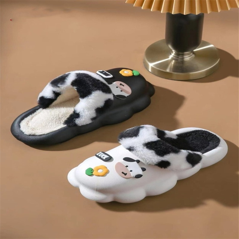 Fluffy Cotton Slippers