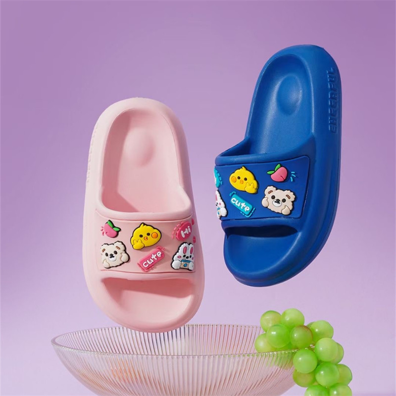 Kids EVA Sole Slippers